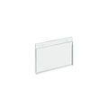 Azar Displays 5"W x 3.5"H Wall U-Frame w/ Holes, PK10 162725